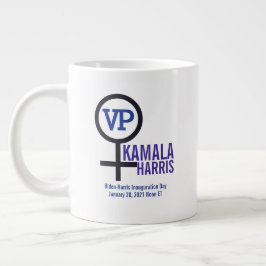 Första kvinnans Vice President Kamala Harris VP Jumbo Mugg