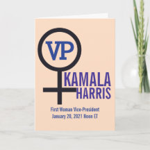 Första kvinnliga vicepresidenten Kamala Harris VP