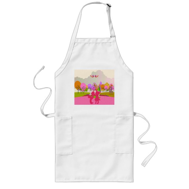 första kyss långt förkläde (Framsidan)