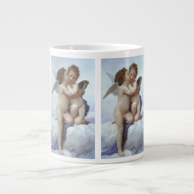 Första kyssen av Bouguereau, Återgivning av viktor Jumbo Mugg (Framsidan)