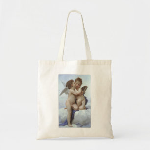 Första kyssen av Bouguereau, Vintage viktorianska Tygkasse
