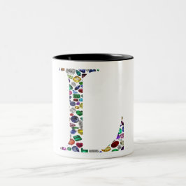 Första L Två-Tonad Mugg