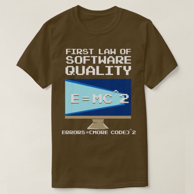 Första lagen om EMC-Software av hög kvalitet T Shirt (Design framsida)