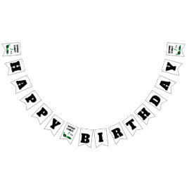 Första landningen runt spårvägen, Grattis på födel Vimplar