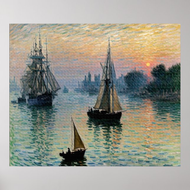 Första lätt segling Expedition Poster (Framsidan)