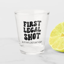 Första Legal Shot Retro Black Anpassningsbar 21:a