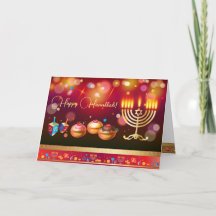 Första ljus i Hanukkah-festivalen i Ljus Party