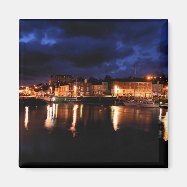 Första ljus i Padstow Magnet (Framsidan)