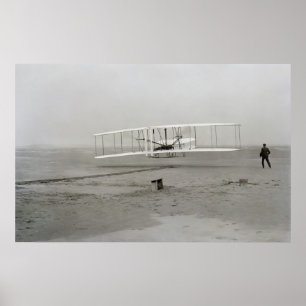 Första lyckade flyg poster