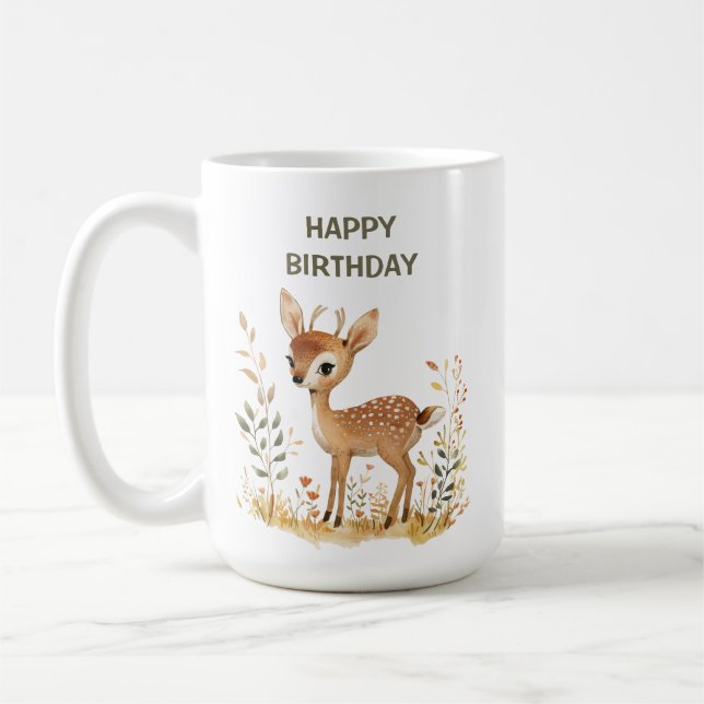 FÖRSTA LYCKLIG BRITHDAY KAFFEMUGG (Vänster)