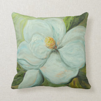 Första Magnolia Kudde