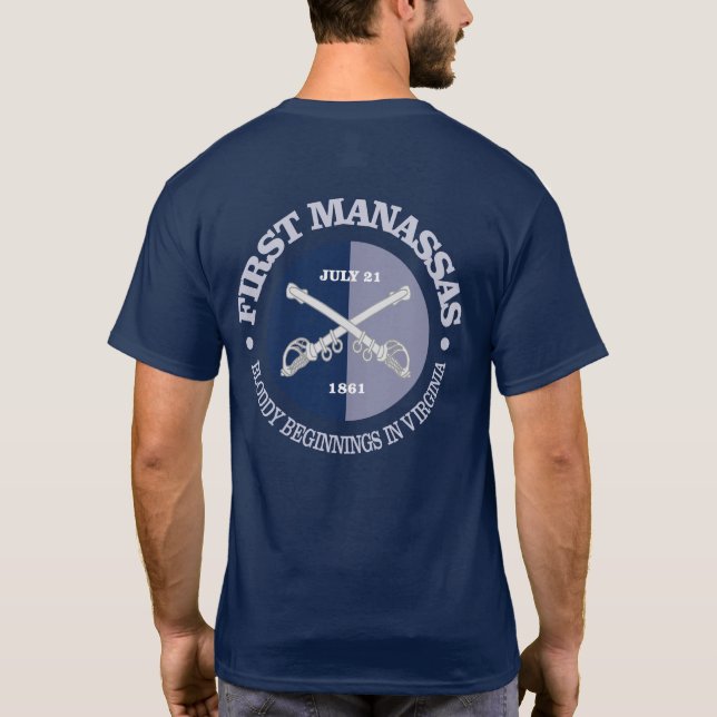Första Manassas (B&G) T Shirt (Baksida)