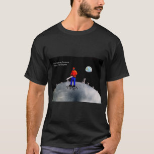 Första mannen på Måne var en Träd Surgeon T Shirt