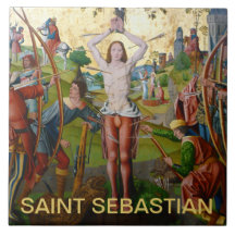 Första martyrskapet Saint Sebastian (M 013)
