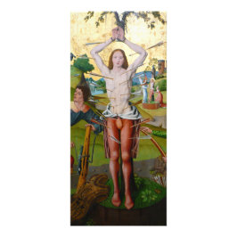 Första martyrskapet Saint Sebastian (M 013) Reklamkort