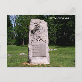 FÖRSTA MASSACHUSETTS CALVARY VYKORT
