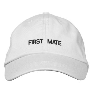 Första Mate Embroided Cap Broderad Keps