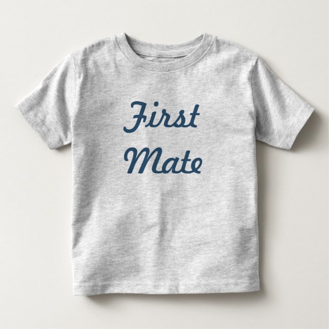 Första Mate T-Shirt (Framsida)