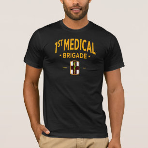 Första medicinska brigaden - Förenta staternas mil T Shirt