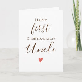 Första Merry Chirstmas-moronkortet Kort