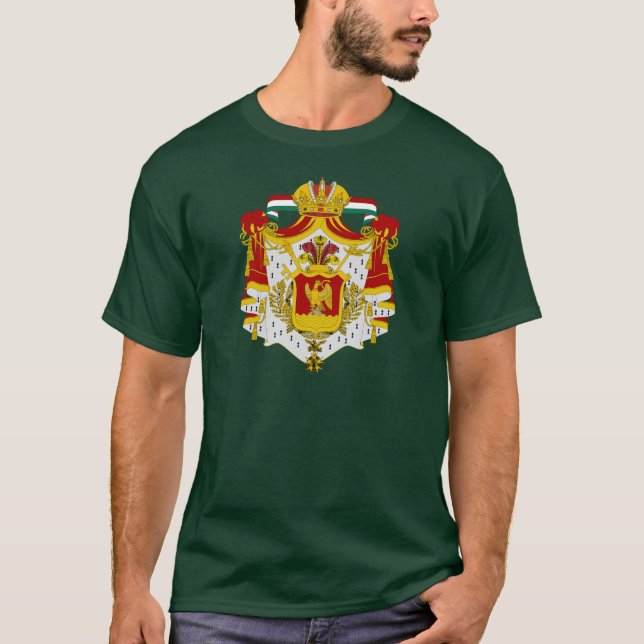 Första mexicanska väldevapensköld (1821-1823) t-shirt (Framsida)