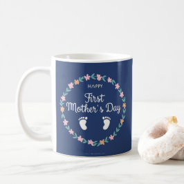 Första Mor-dagen Mugg - Roligt och färglöst kaffe