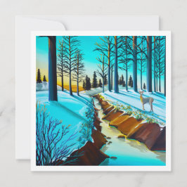 Första morgonljus - Mini-utskrift