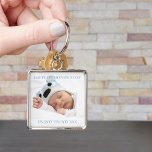 Första Mors dag-Anpassningsbarna och Pojke-foto Fyrkantig Silverfärgad Nyckelring<br><div class="desc">Skapa din egen unika fotonyckelkedja för den nya mammas första mors dag. En perfekt att lägga till ett foto av pojke som en underbar keepé och tidlös skatt att njuta av varje dag. Mallen är ett redo som du kan använda för att redigera texten om du vill och även för...</div>