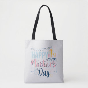 Första Mors Dag Boho Chic Tygkasse