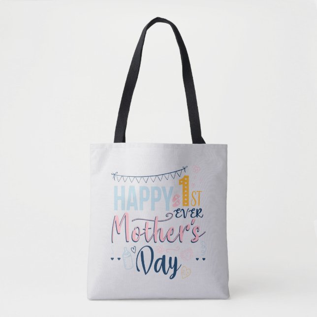 Första Mors Dag Boho Chic Tygkasse (Framsida)