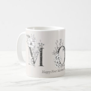 Första Mors dag Botaniska Brev Rosan Kaffemugg