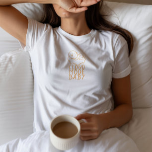 Första Mors dag för gravida gula T Shirt
