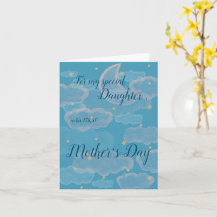 Första Mors dag, för min dotter Kort