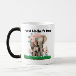 Första Mors dag gullelefant Mugg