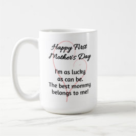 Första Mors dag-kaffet Mugg för Twillingar