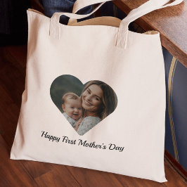 Första mors dag nya mamma tygkasse