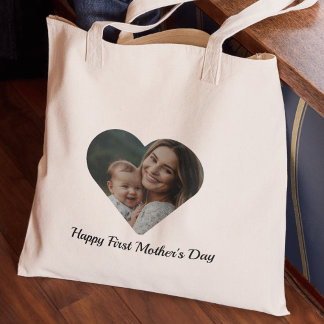 Första mors dag nya mamma tygkasse