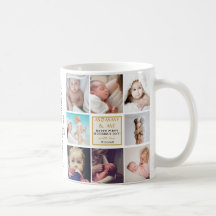 Första mors dag Personlig fotomugg för mamma