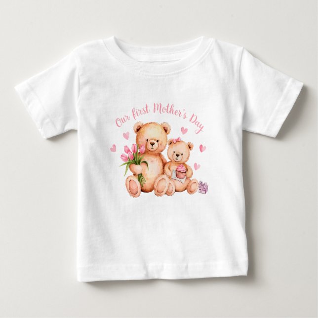Första Mors Dag T Shirt (Framsida)