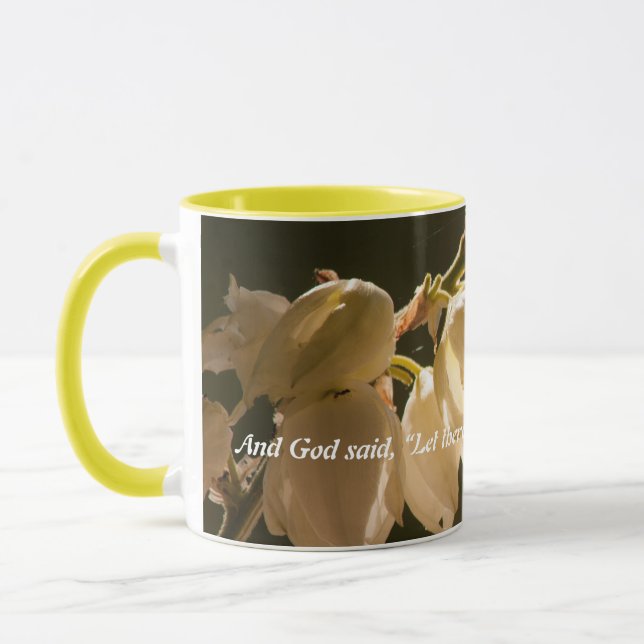 Första Mosebok 1:3 Mugg (Vänster)