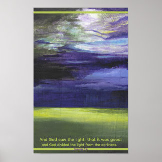 Första Mosebok 1:4 Poster