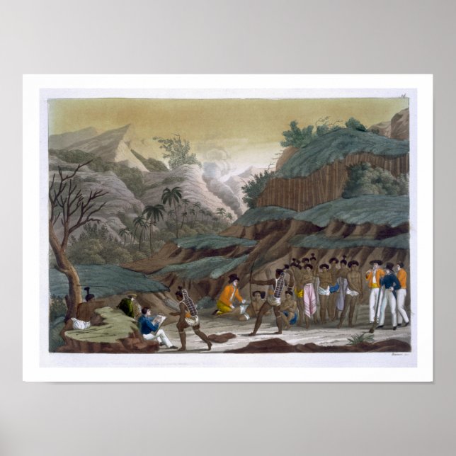 Första mötet mellan Fransk Explorer och Indigen Poster (Framsidan)