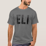 Första Namn ELI Boy Militär Personlig Birthday T Shirt<br><div class="desc">Första Namn ELI Boy Militär Personlig Birthday Far Son</div>