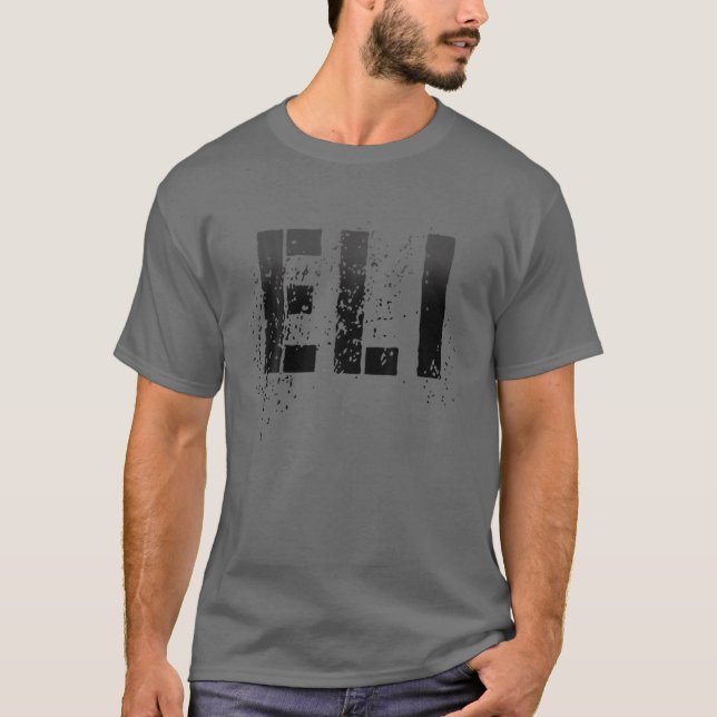 Första Namn ELI Boy Militär Personlig Birthday T Shirt (Framsida)