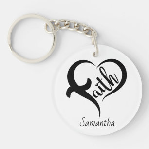Första Namn   Faith Inspirational Black Typography