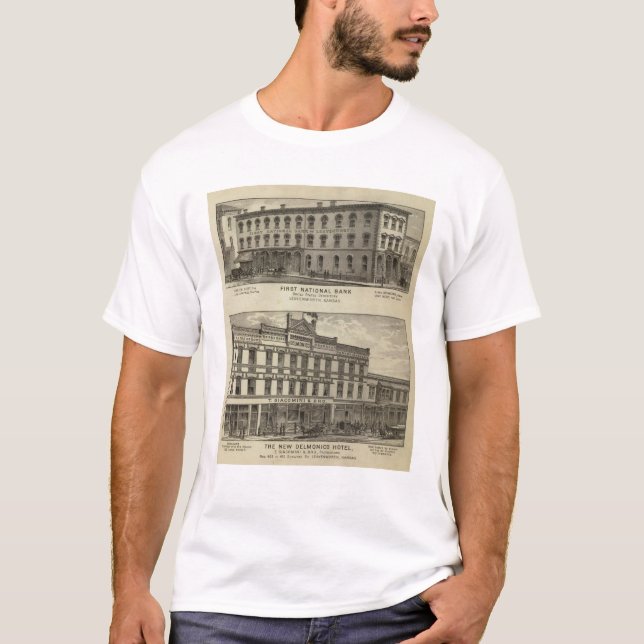 Första National Bank T-shirt (Framsida)