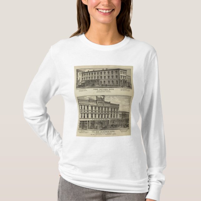 Första National Bank T Shirt (Framsida)
