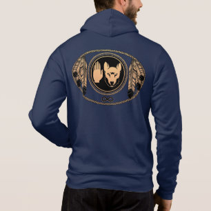 Första nationen Hoodie Tribal Varg Rebeljts Shirts T Shirt
