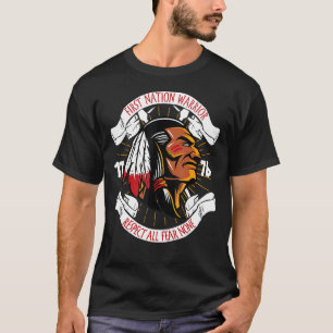 Första nationens kritiker respekterar alla rädslor t shirt