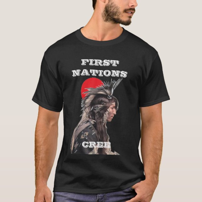 Första Nationernas Cree T-shirt (Framsida)